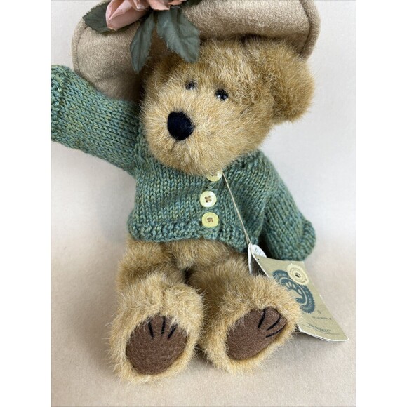 VTG‎ 1999 20th Boyd’s Bears MRS. TRUMBULL 91833 Plush 10” w/Tag Green Sweater - Picture 3 of 10